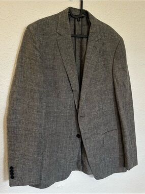 Men's Gray Banana Republic Blazer